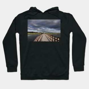 Boardwalk at Nisqually National Wildlife Refuge Hoodie